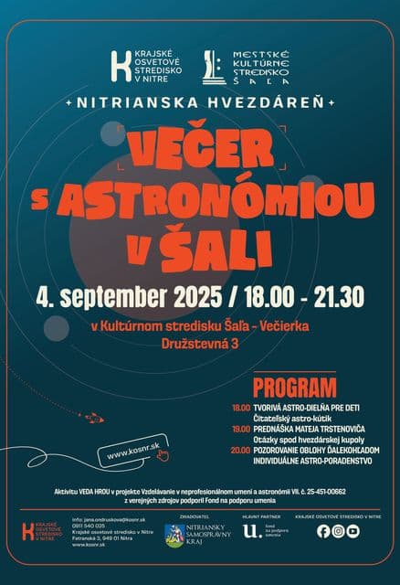 Večer s astronómiou