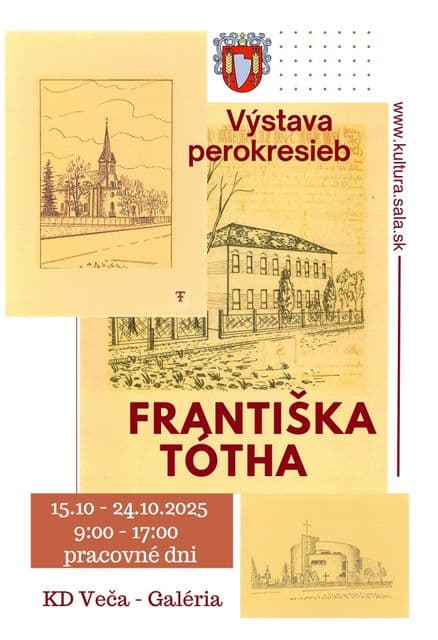 Výstava perokresieb Františka Tótha