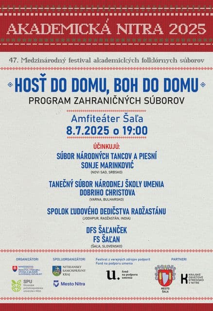 Hosť do domu, Boh do domu - Akademická Nitra 2025