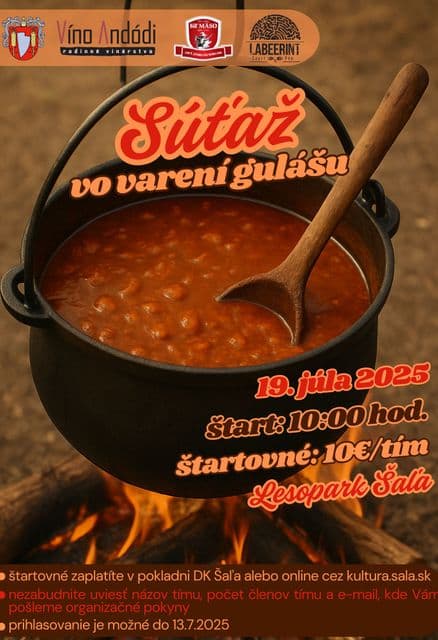 Súťaž vo varení gulášu
